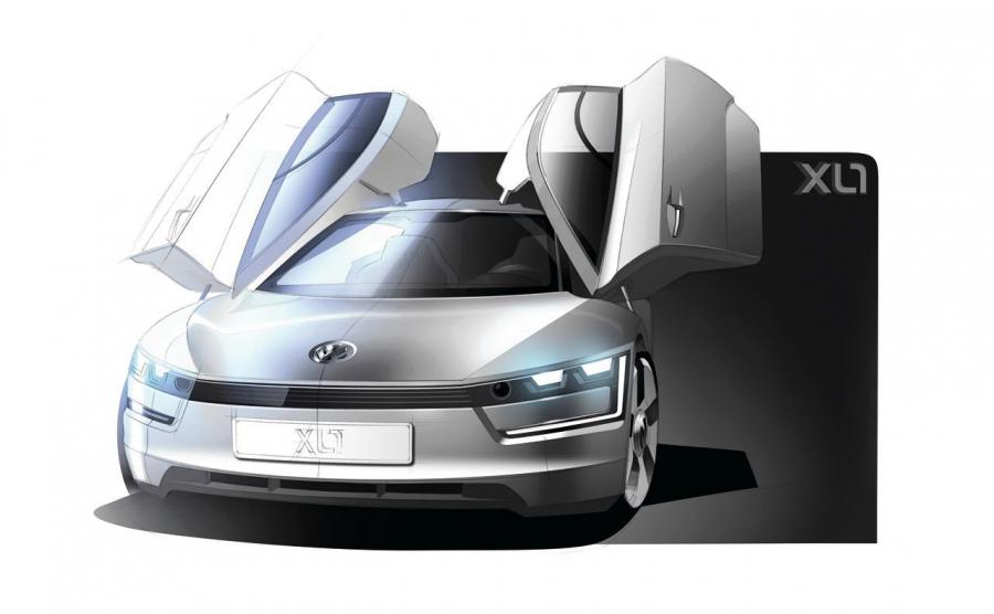  Volkswagen XL1 Super Efficient Vehicle 2011 года  (фото 6 из 31)